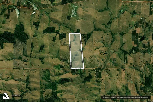 Imagem de satélite de LOTE 134 - GLEBA BOM PRINCÍPIO B - SETOR RIO BRANCO I  - 001 em Alta Floresta D'Oeste - RO