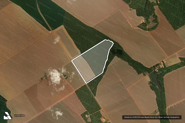Imagem de satélite de Fazenda Danieli - Parte 01 - Parte 1 em Tapurah - MT