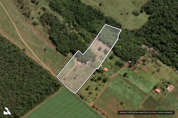 Imagem de satélite de FAZENDA SÃO JOSÉ - Parte 2 em Piracanjuba - GO