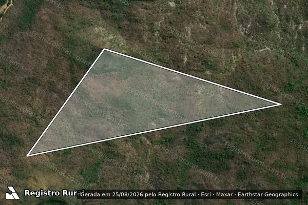 Imagem de satélite de Fazenda Curimataí - Parte 1 ?Desmembrada? em Buenópolis - MG