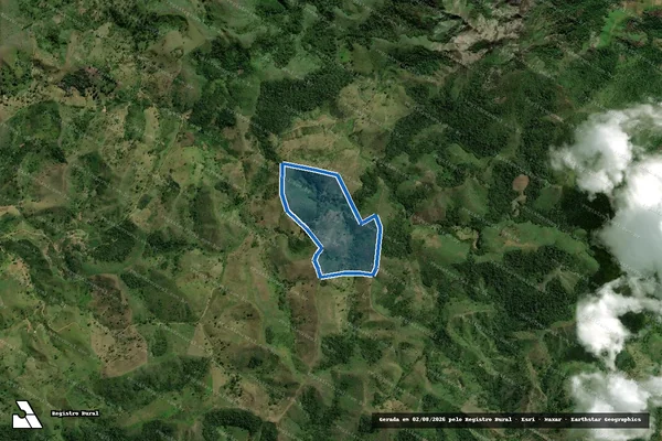 Imagem de satélite de FAZENDA NOVA ESPERANÇA - Parte 1 em Ribeirão do Largo - BA