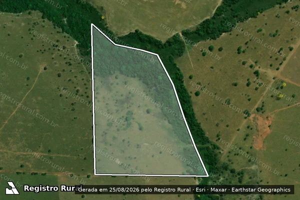 Imagem de satélite de FAZENDA NOSSA SENHORA DE FÁTIMA - . em Pontes e Lacerda - MT