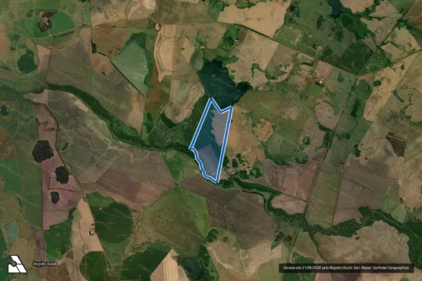 Imagem de satélite de Teichmann Agro São Lucas ll - Parte 1 em São Borja - RS