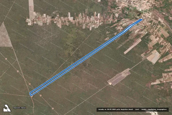 Imagem de satélite de FAZENDA INHARIM I - LOTE 9 em Viçosa do Ceará - CE
