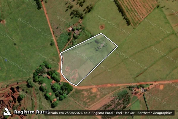 Imagem de satélite de Assentamento Estadual Santa Edwiges - PA0158S00Q00G001 - PA0158S00Q00G001 em Teodoro Sampaio - SP