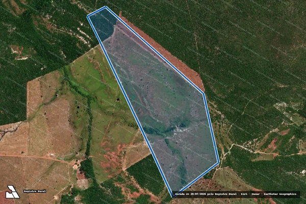 Imagem de satélite de FAZENDA SANTA CRUZ - PARTE 7 em Formosa da Serra Negra - MA