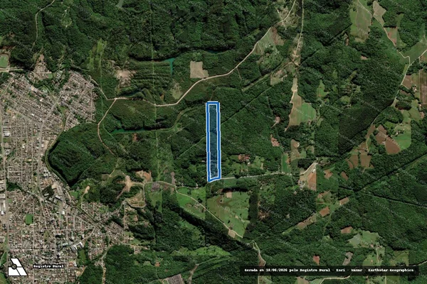Imagem de satélite de SITIO DO LIDIO - SITIO DO LIDIO em Siderópolis - SC