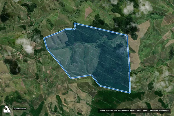 Imagem de satélite de FAZENDA JAQUEIRA II - FAZENDA JAQUEIRA II em Novo Lino - AL