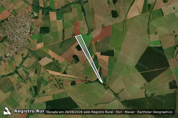 Imagem de satélite de FAZENDA FLORESTA ? PARTE 7 - Parte 1 em Eldorado - MS