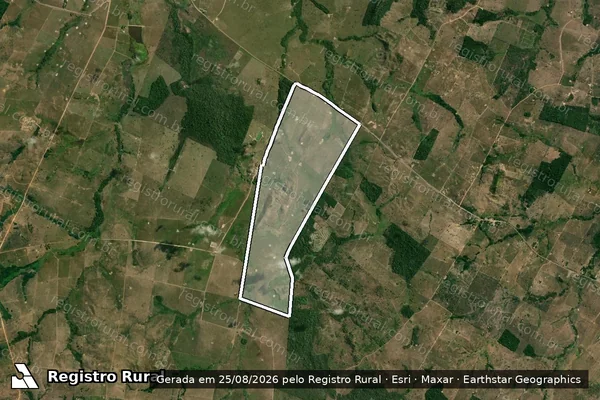 Imagem de satélite de FAZENDA MILINDROSA - Parte 1 em São Félix do Xingu - PA