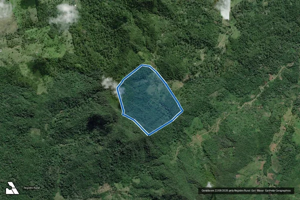 Imagem de satélite de Fazenda Ventania - Parte 1 em Buerarema - BA