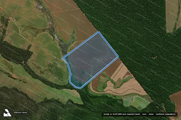 Imagem de satélite de IMÓVEL RURAL ? N° 429 - IMÓVEL RURAL ? N° 429 em Brasnorte - MT