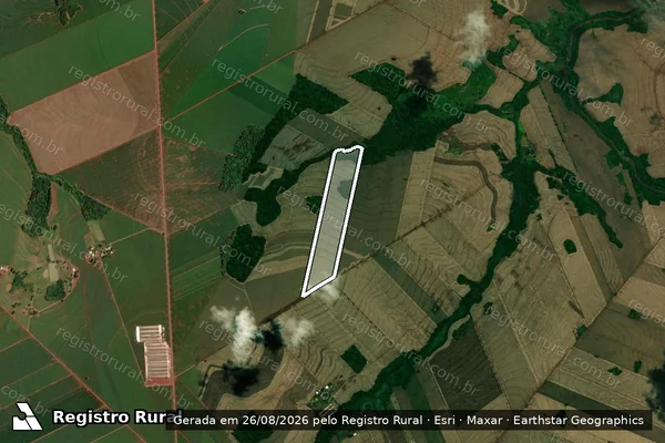 Imagem de satélite de GLEBA BORBA ? LOTE 92 e 93 - Parte 1 em Assis Chateaubriand - PR