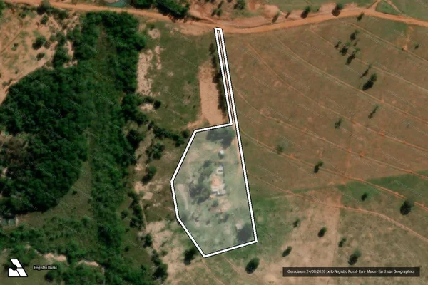 Imagem de satélite de FAZENDA PEARCI - Gleba ?B2-A? em Nova Andradina - MS