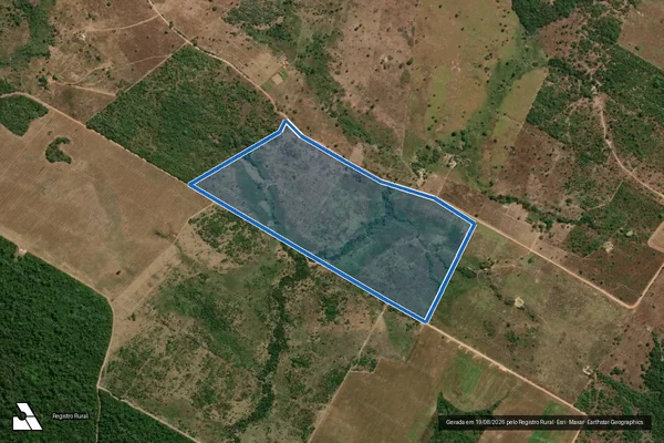 Imagem de satélite de PA Arraiaporã - Lote 77 - Lote 77 em Redenção - PA