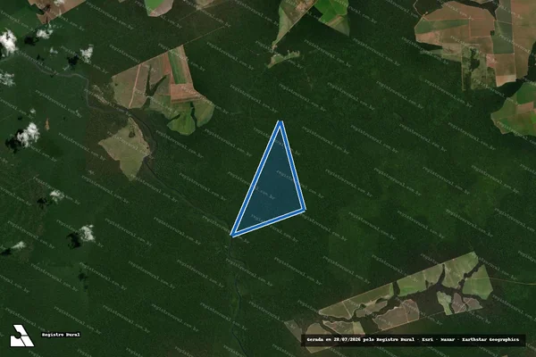 Imagem de satélite de Fazenda Reunidas Santo Antônio - Parte 2 em Nova Maringá - MT
