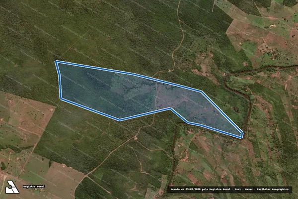 Imagem de satélite de FAZENDA VARJOTA - Parcela 1 em Grajaú - MA