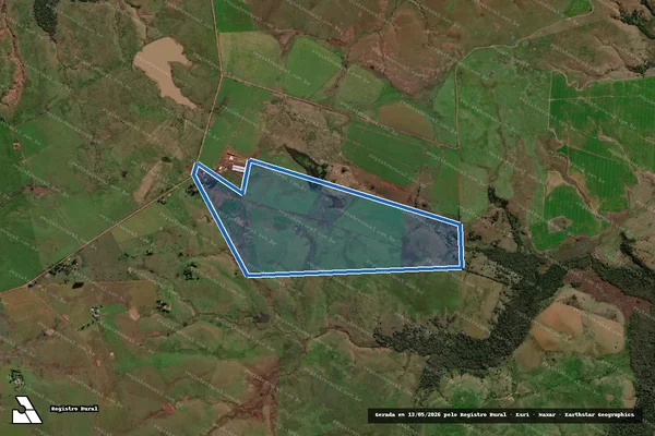 Imagem de satélite de SANTO IZIDRO - PARCELA 2 em Alegrete - RS