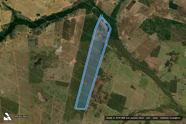 Imagem de satélite de Lote 109 ? P.A Margarida União - Lote 109 em Porto Alegre do Norte - MT