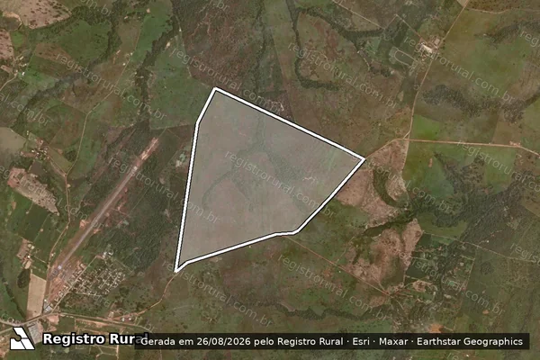 Imagem de satélite de ESTANCIA MAGNIFICOS - 001 em Redenção - PA