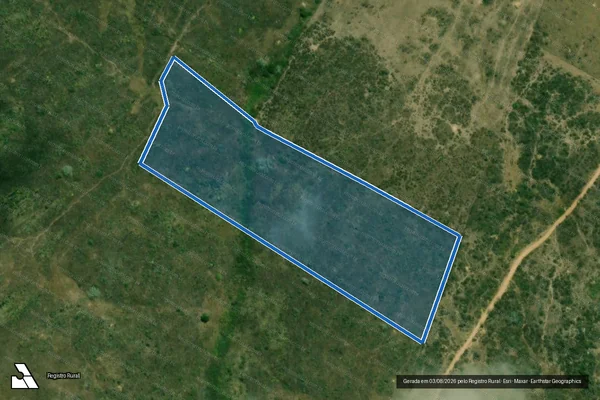 Imagem de satélite de FAZENDA PALMEIRAS - Gleba 25 A em Simão Dias - SE