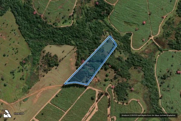 Imagem de satélite de SÍTIO SANTO EXPEDITO - Parte I em Nhandeara - SP