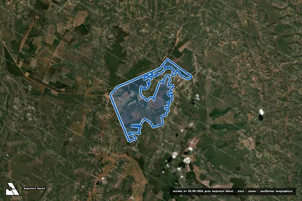 Imagem de satélite de Fazenda Cancela - Gleba 01 em Grão Mogol - MG