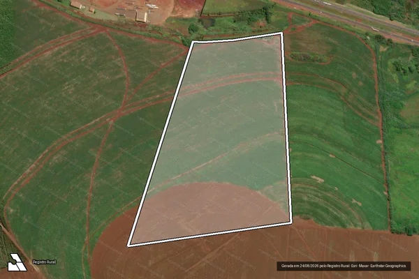 Imagem de satélite de Fazenda Duas Matas - 37.768 em Santa Gertrudes - SP