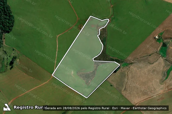 Imagem de satélite de Agropecuária São Luiz - Gleba D em Tupanciretã - RS