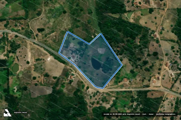 Imagem de satélite de SITIO CHUPADOURO - Parte 1 em Serra Redonda - PB