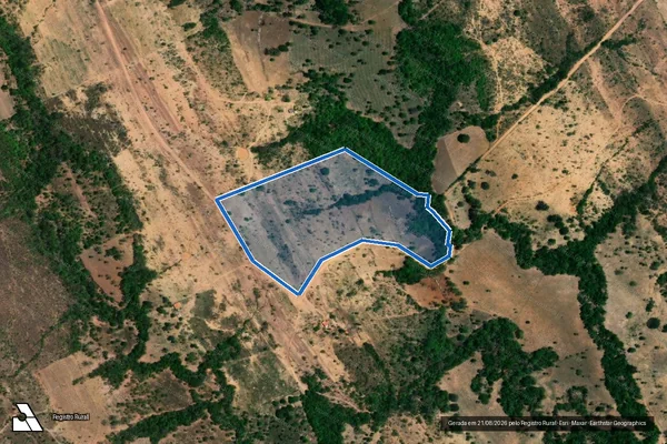 Imagem de satélite de LOTE 75 DO PA ESTRELA GUIA - Parte II em Unaí - MG