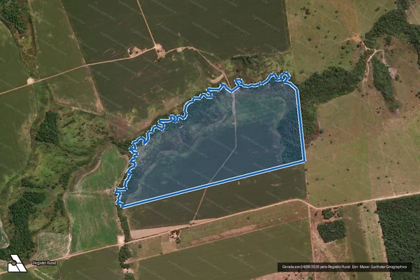 Imagem de satélite de Fazenda Maranata - Fazenda Maranata em Colíder - MT