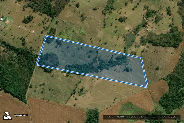 Imagem de satélite de Fazenda Furna - PARCELA 02 em São Luís de Montes Belos - GO