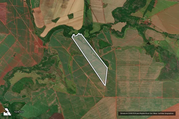 Imagem de satélite de FAZENDA BOM SUCESSO - Gleba 06 em Goiatuba - GO