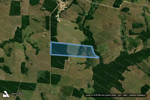 Imagem de satélite de LOTE 71 - GLEBA 02 - P.A NOVA CONQUISTA - LOTE 71 - GLEBA 02 - P.A NOVA CONQUISTA em Vilhena - RO