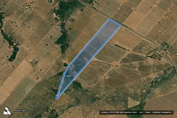 Imagem de satélite de Lote n° 05 ? Setor B - B em Nova Guarita - MT