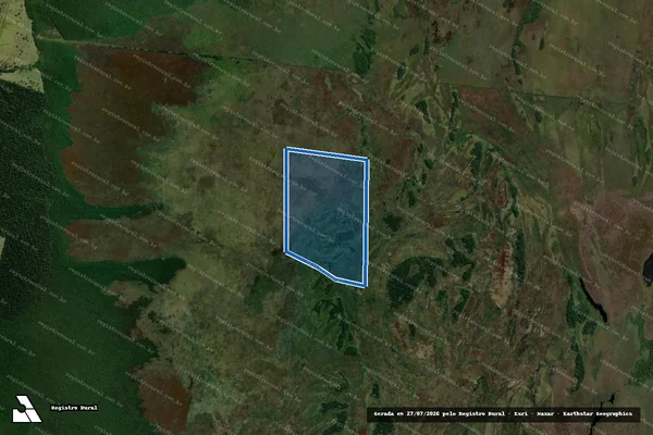 Imagem de satélite de FAZENDA SANTA ADRIANA - Parte 1 em Naviraí - MS
