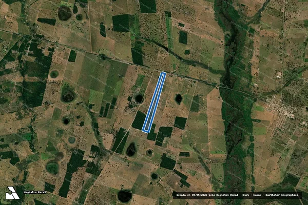Imagem de satélite de Sitio Barra Bonita - Parte 1 em Cáceres - MT