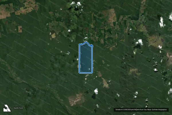 Imagem de satélite de Fazenda Primavera II Lote 08A - Fazenda Primavera II Lote 08A em São Félix do Xingu - PA