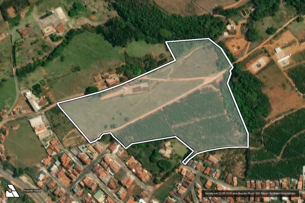 Imagem de satélite de Sítio Mirandas - Parte 6 - Parte 1 em Campestre - MG