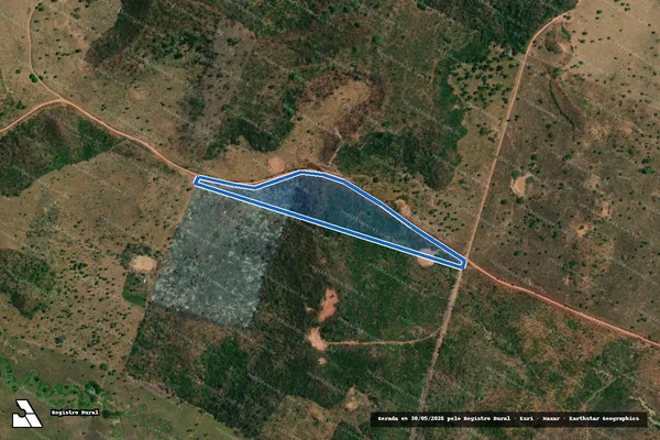 Imagem de satélite de FAZENDA CAMARU - Parte 2 em Grajaú - MA