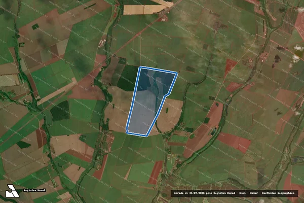 Imagem de satélite de Fazenda Granja Paulista - Gleba C em Tarumã - SP