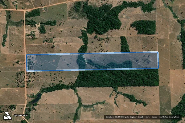 Imagem de satélite de PROJETO DE ASSENTAMENTO SÃO PEDRO – LOTE Nº 767