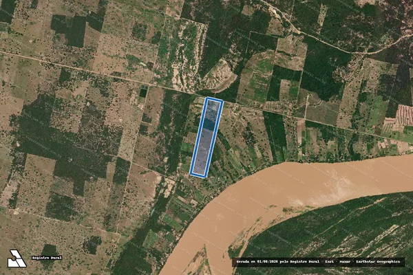 Imagem de satélite de Lote 01, Gleba A, Campinhos / Lote 01