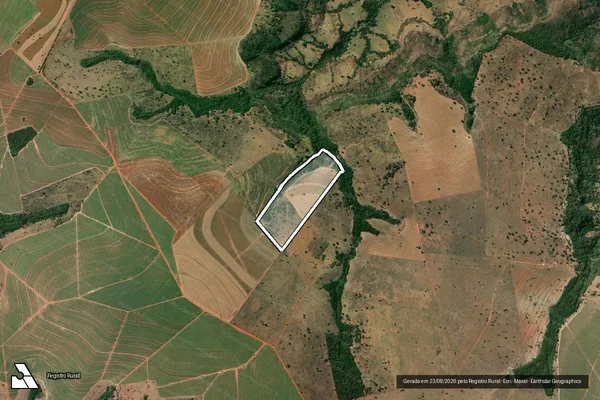 Imagem de satélite de FAZENDA ALEGRES - Parte 2 em Cachoeira Alta - GO
