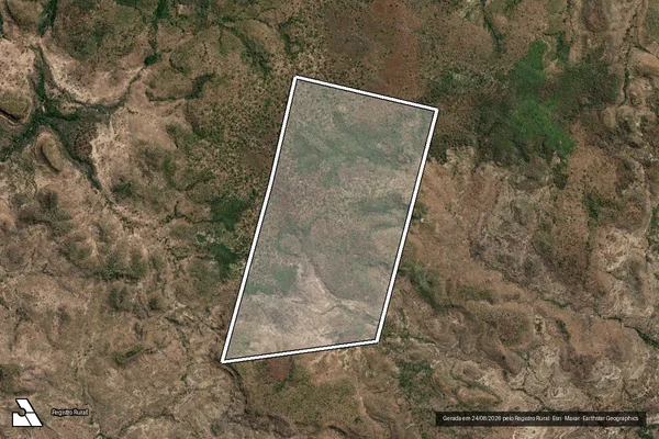 Imagem de satélite de FAZENDA RANCHÃO  - Parcela 1 em Barão de Grajaú - MA