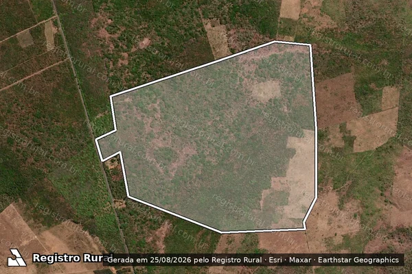 Imagem de satélite de CHAPADA GRANDE- OLHO D?ÁGUA  - PARTE 01 em Várzea Grande - PI