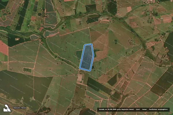 Imagem de satélite de Sem denominação - Parte 1 em Fernandópolis - SP