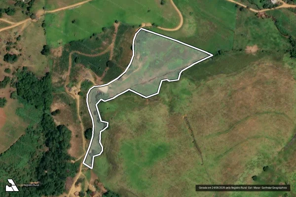 Imagem de satélite de Fazenda Bom Sucesso - PARTE 2 em Miradouro - MG