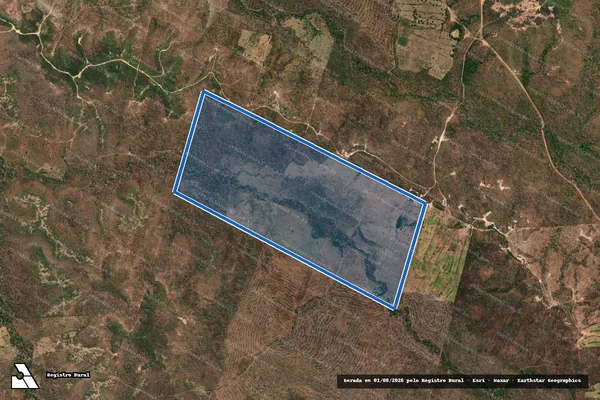 Imagem de satélite de FAZENDA SÃO JOSÉ - Gleba PARTE-08 em Loreto - MA